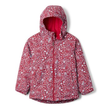 Columbia Jas Meisjes, Flower Flakes Jacket Bordeaux, 57OJSMZHE